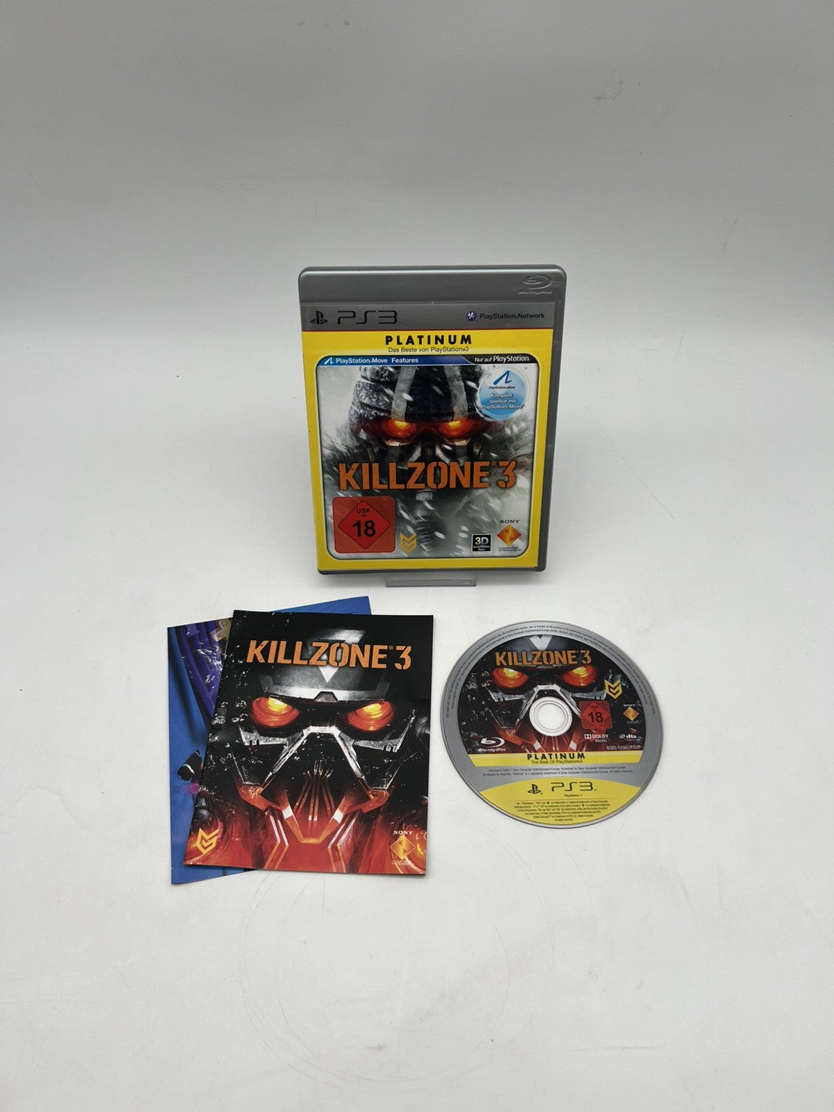 Killzone 3 Sony PlayStation 3 PS3 Special Edition Inkl. Kamera & Move Controller