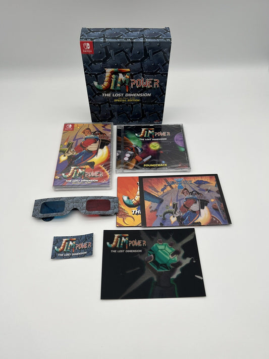 Jim Power The Lost Dimension - Special Collector's Edition - Nintendo Switch