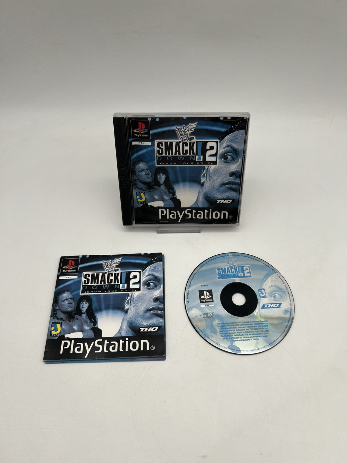 Wwf Smackdown 2 Know Your Role - Sony PlayStation 1 - PS1 - OVP + Anleitung