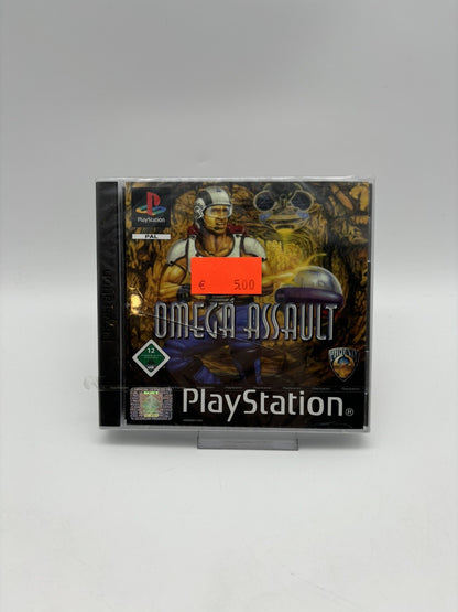 Omega Assault - Sony Playstation 1 - PS1 - NEU & Sealed - OVP beschädigt