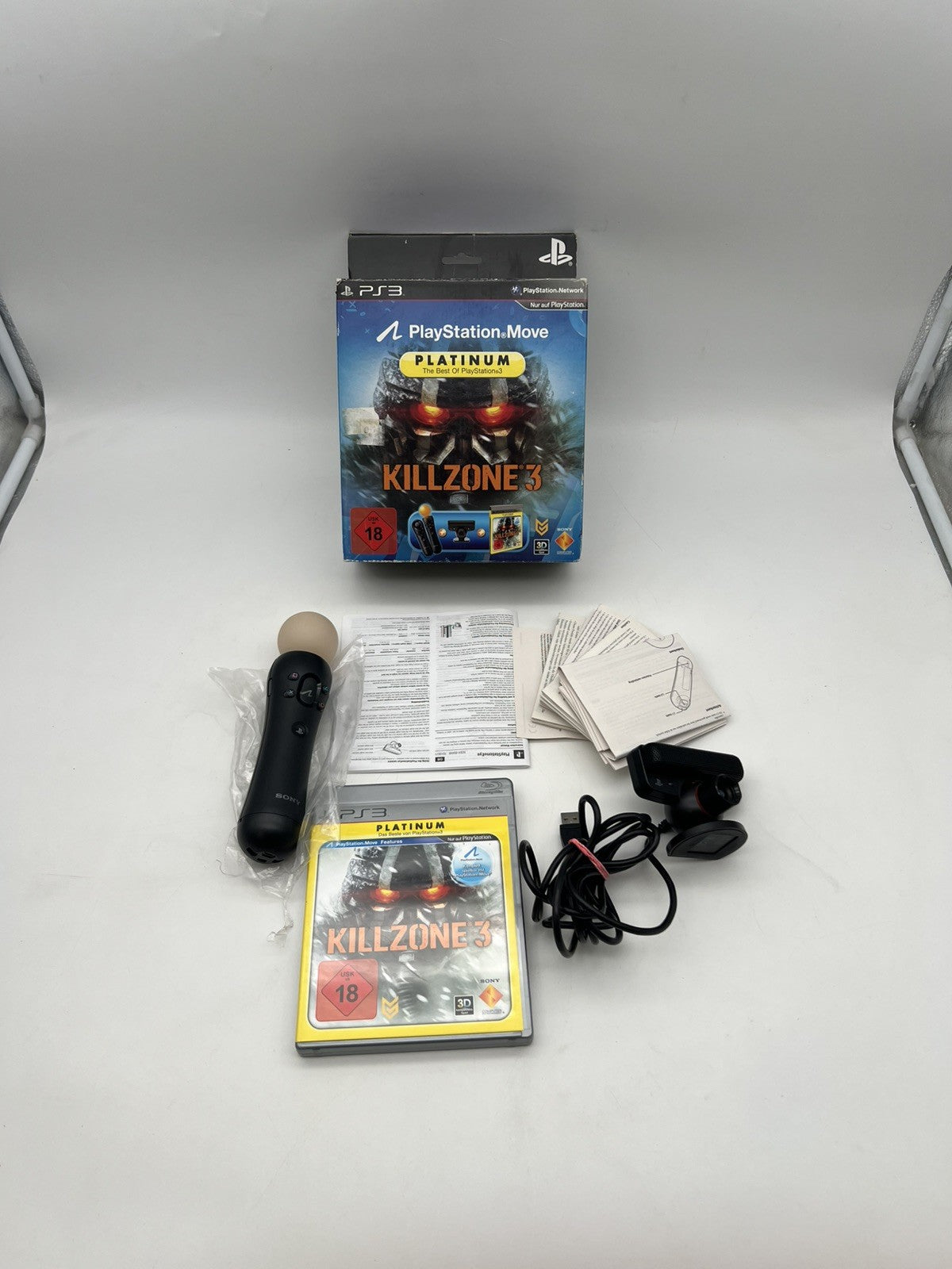 Killzone 3 Sony PlayStation 3 PS3 Special Edition Inkl. Kamera & Move Controller