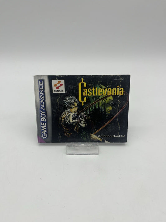 Castlevania - Nintendo GameBoy Advance - GBA - Nur Anleitung - Original