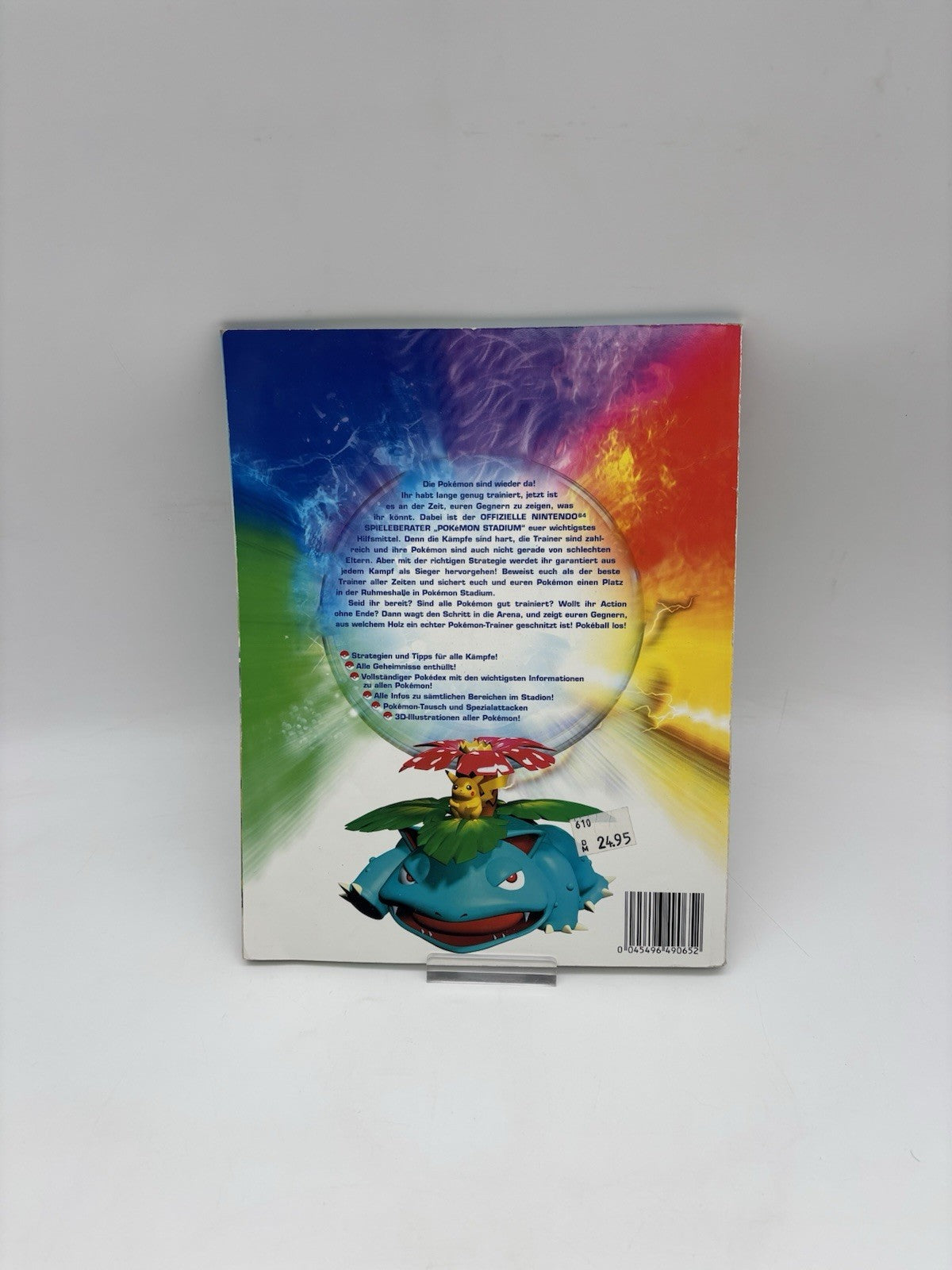 Pokémon Stadium Das offizielle Lösungsbuch Book Guide Spieleberater Nintendo 64