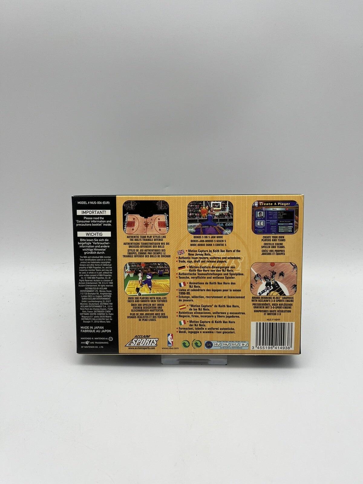 NBA Jam 99 - Nintendo 64 - N64 - New - Neu - Ungeöffnet