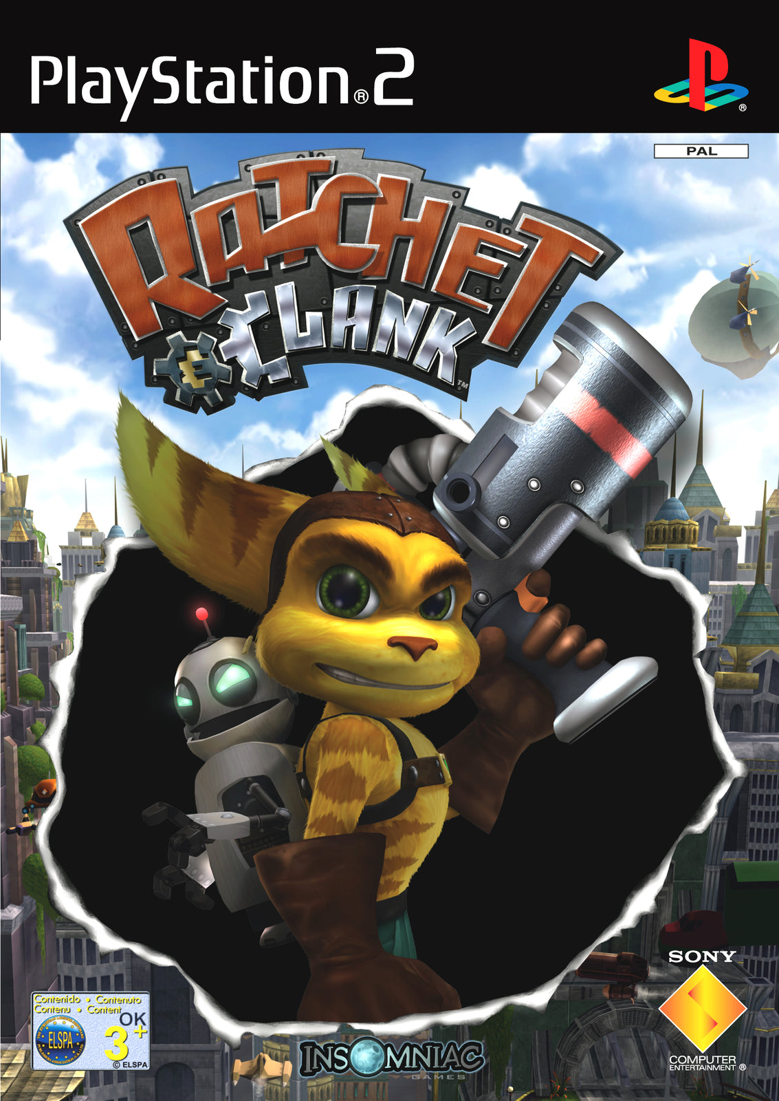 Ratchet & Clank 2002 - Sony PlayStation 2 - PS2 -  Leerhülle - Ohne Spiel