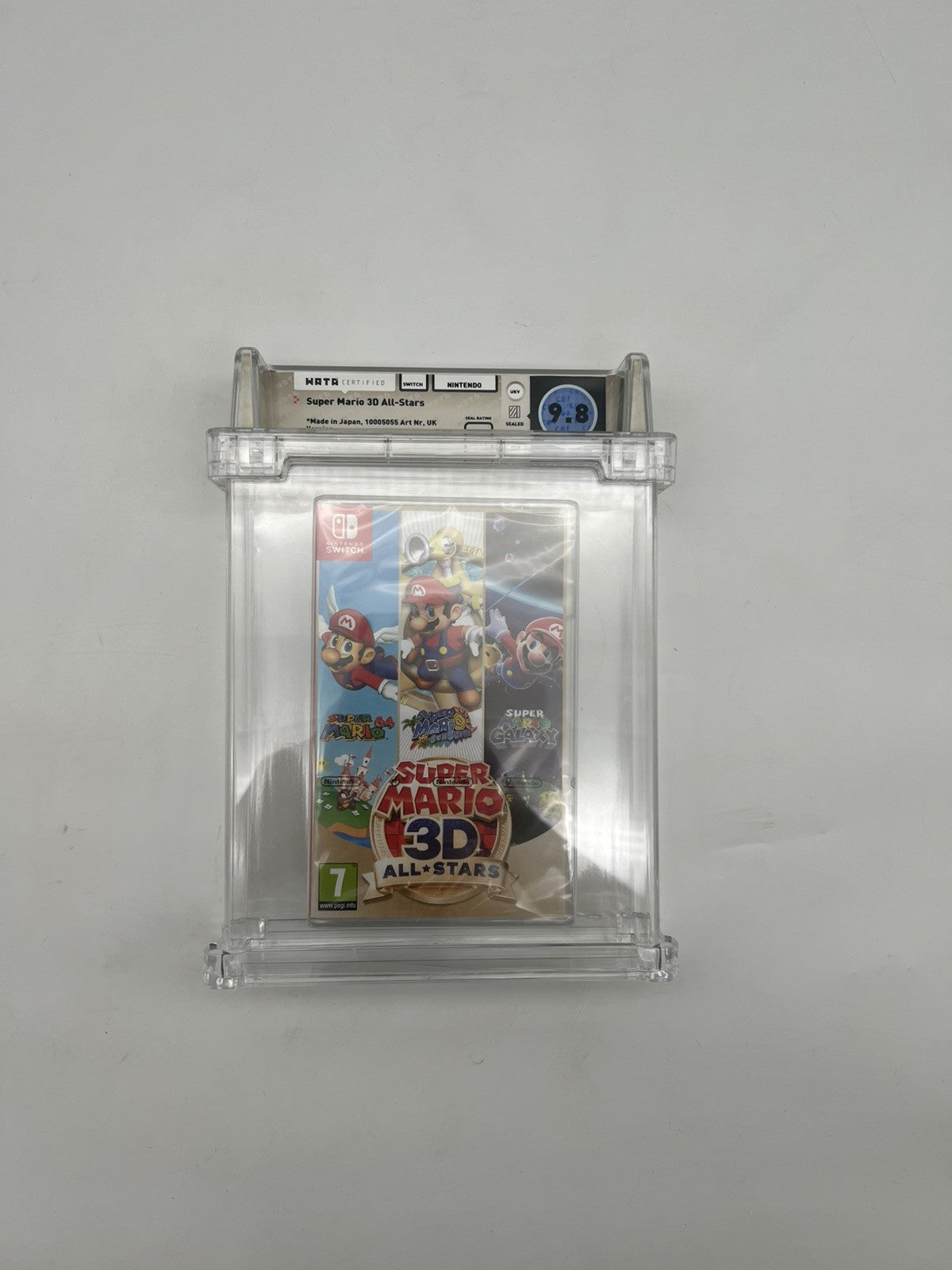 Super Mario 3D All-Stars Nintendo Switch WATA 9.8 A++ European Edition