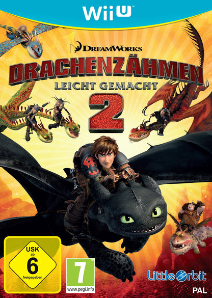 Drachenzähmen Leicht Gemacht 2 - Nintendo Wii U - OVP + Anleitung