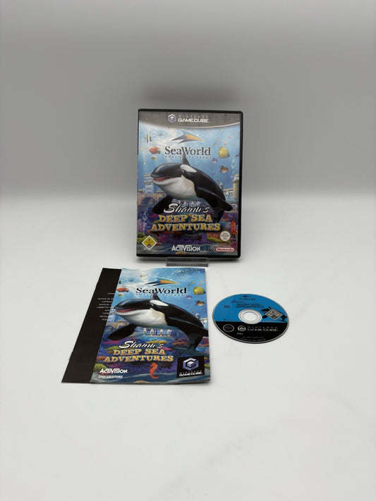 Seaworld: Shamu's Deep Sea Adventure (Nintendo GameCube) - OVP + Anleitung