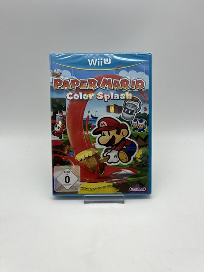 Paper Mario: Color Splash - Nintendo Wii U - NEU & Sealed