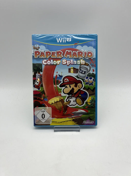 Paper Mario: Color Splash - Nintendo Wii U - NEU & Sealed