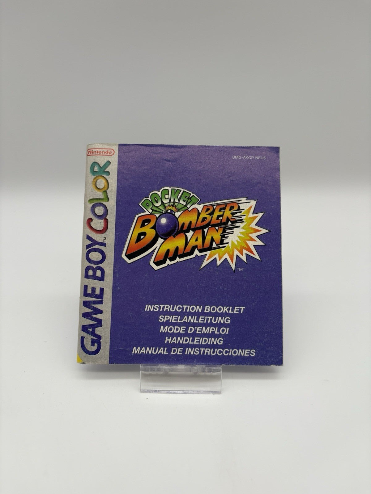 Pocket Bomberman (Nintendo GameBoy Color) - GBC - Nur Anleitung