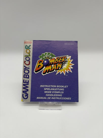 Pocket Bomberman (Nintendo GameBoy Color) - GBC - Nur Anleitung
