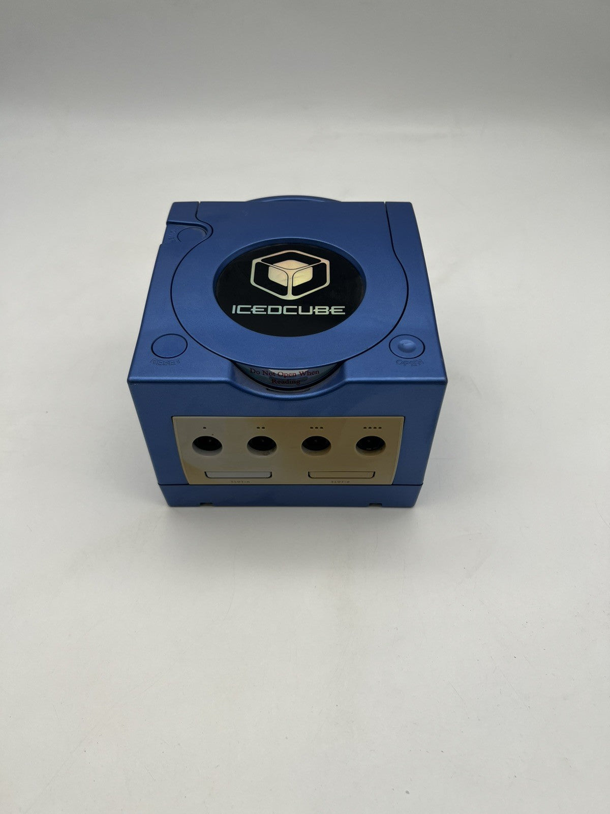 Nintendo Gamecube Konsole Icedcube Blau Metallic Blue Nur konsole + Kabeln Only