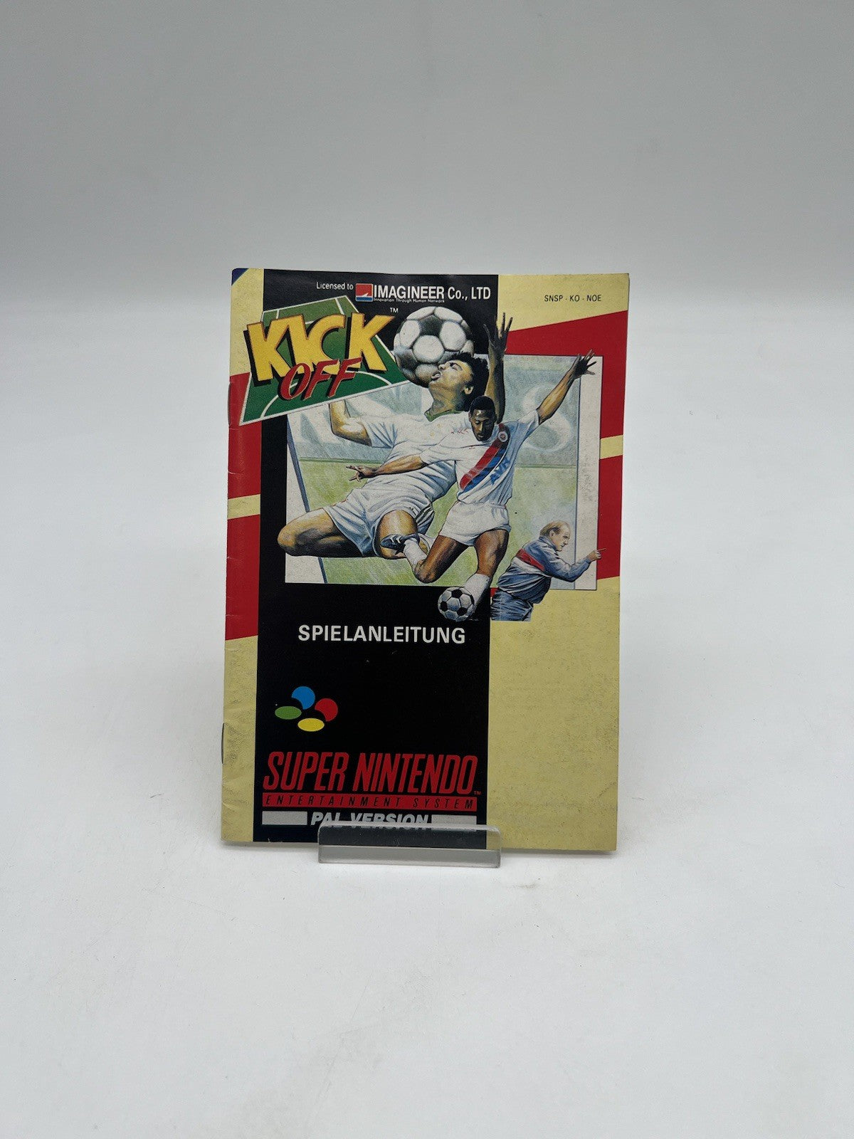 Kick Off - Super Nintendo - SNES - Nur  Anleitung