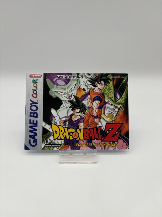 Dragon Ball Z: Legendäre Superkämpfer (Nintendo GameBoy Color) - Nur Anleitung