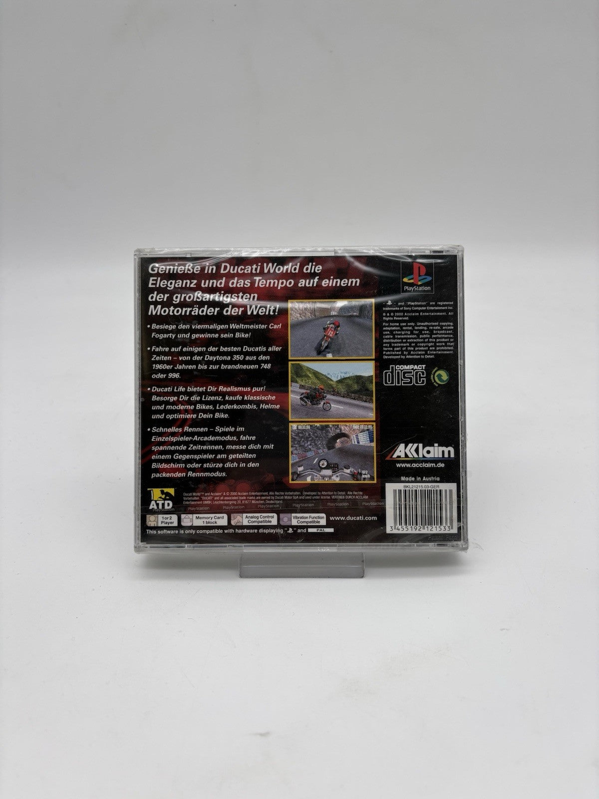 Ducati World - Sony PlayStation 1 - PS1 - NEU & Sealed