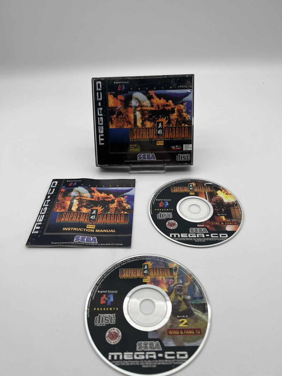 Supreme Warrior - SEGA Mega CD - OVP + Anleitung