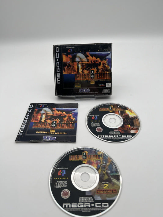 Supreme Warrior - SEGA Mega CD - OVP + Anleitung