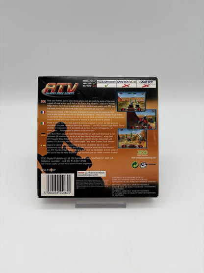 Atv Thunder Ridge Riders (Nintendo Game Boy Advance) - GBA - OVP + Anleitung