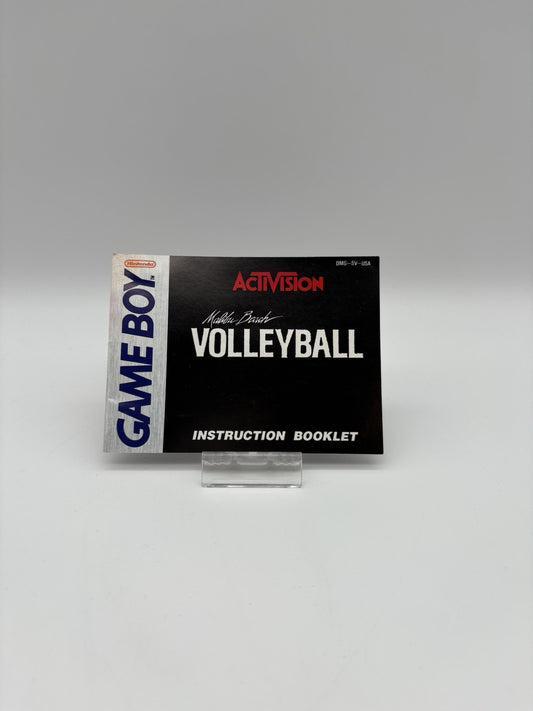 Malibu Beach: Volleyball - Nintendo Gameboy Classic - USA - Nur Anleitung