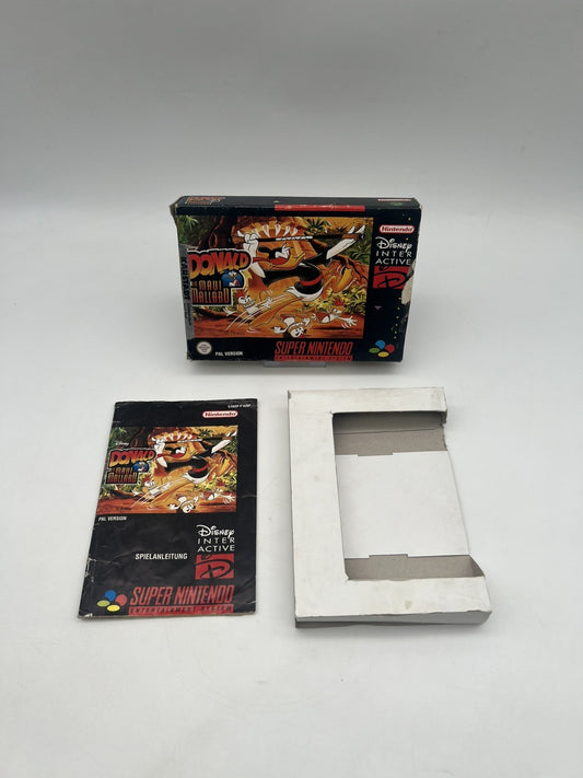 Donald in Maui Mallard Disney - Super Nintendo - SNES - Leerkarton- Ohne Spiel