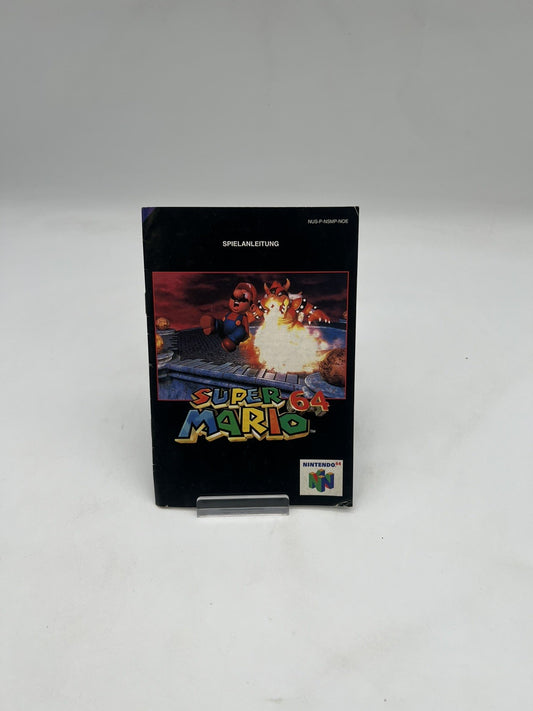 Super Mario - Nintendo 64 - N64 - Speilanleitung - Nur Anleitung