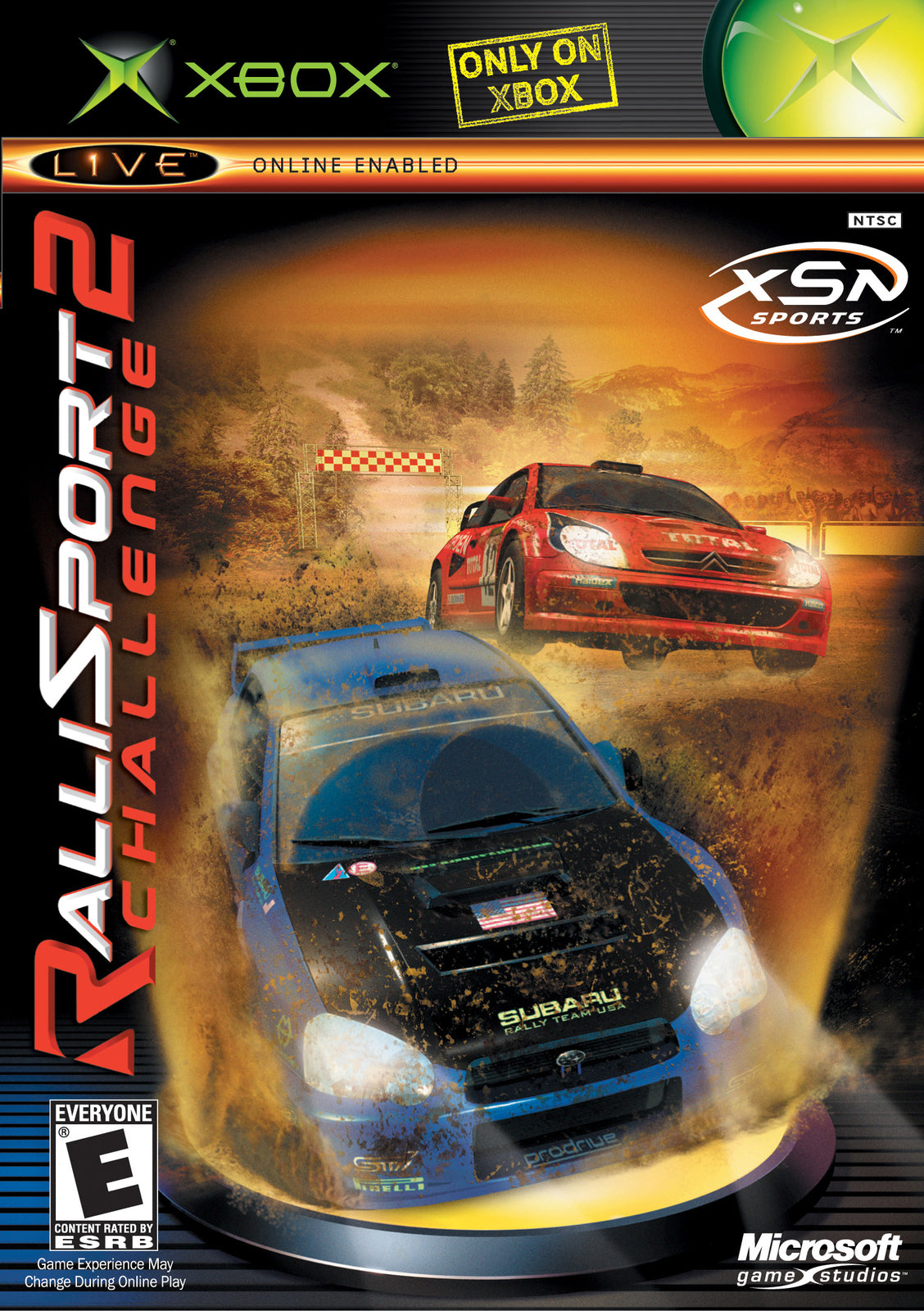 Rallisport Challenge 2 - Microsoft Xbox Classic - OVP + Anleitung