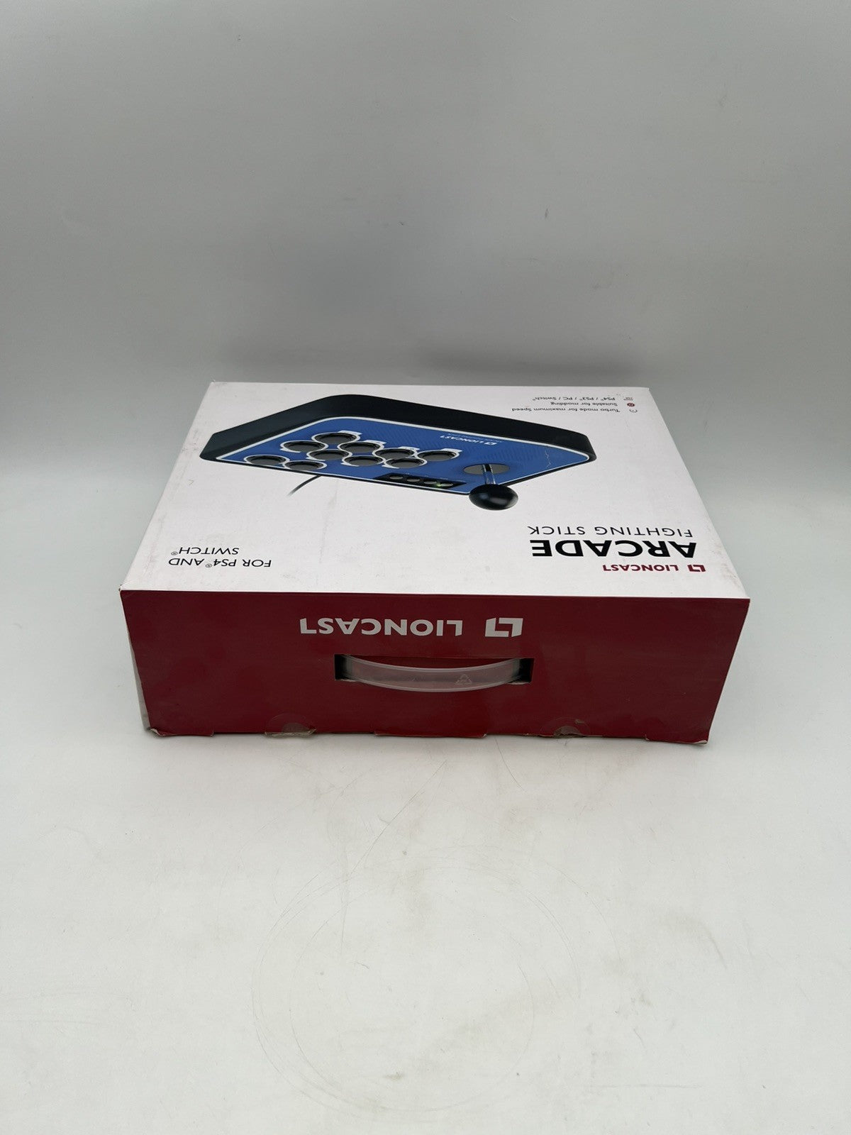 Arcade Fighting Stick - Für Nintendo Switch - PS4 - PS3 - PC - Lioncast - OVP