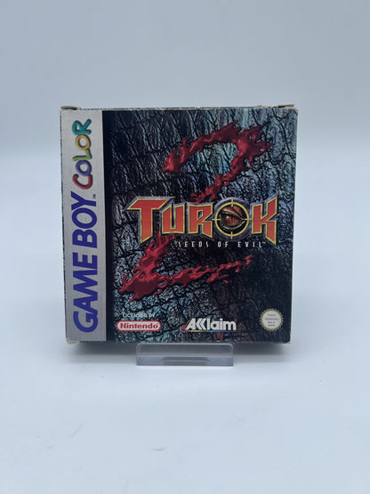 Turok 2 Seeds Of Evil - Nintendo Gameboy Color - OVP + Anleitung