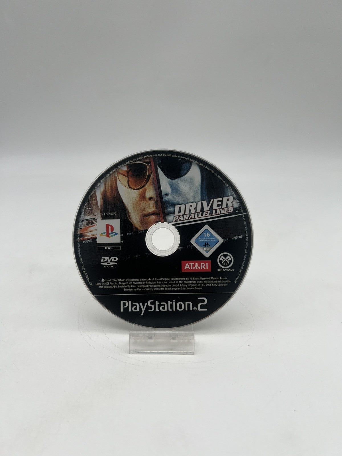 Driver Parallel Lines - Sony PlayStation 2 - PS2 - Nur CD