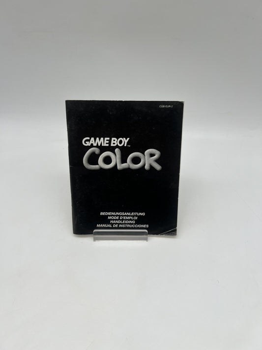 Nintendo Gameboy Color - Bedienungsanleitung - Nur Anleitung
