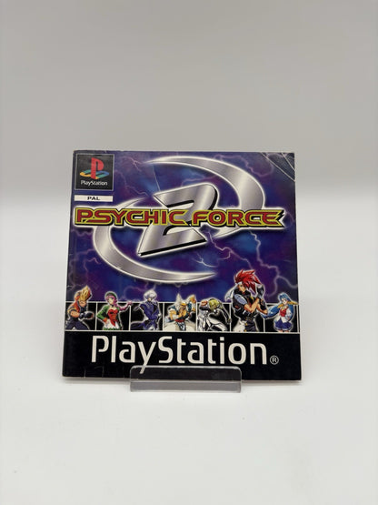 Psychic Force 2 - Sony PlayStation 1 - PS1 - Nur Anleitung