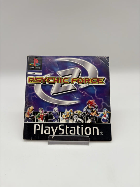 Psychic Force 2 - Sony PlayStation 1 - PS1 - Nur Anleitung
