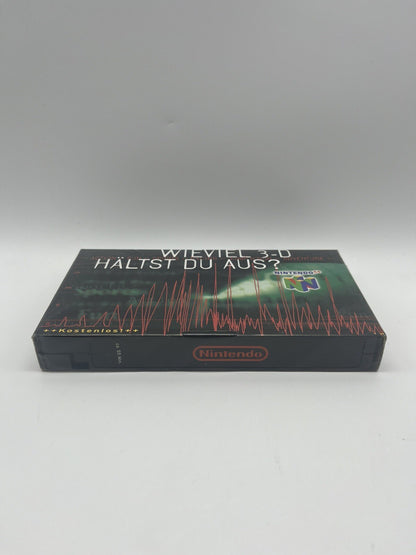 VHS Nintendo 64 N64 Demo OVP Wieviel 3-D hältst du aus ? Promo Merchandise NEU