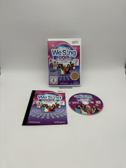 We Sing: Pop (Nintendo Wii) - OVP + Anleitung