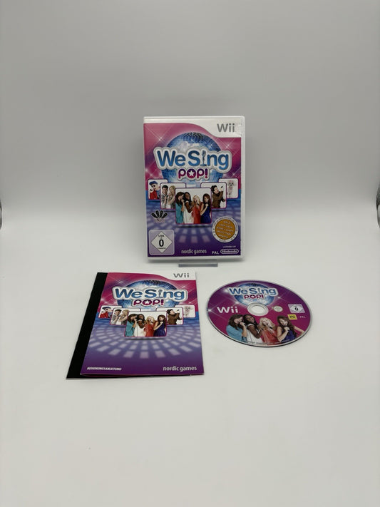 We Sing: Pop (Nintendo Wii) - OVP + Anleitung