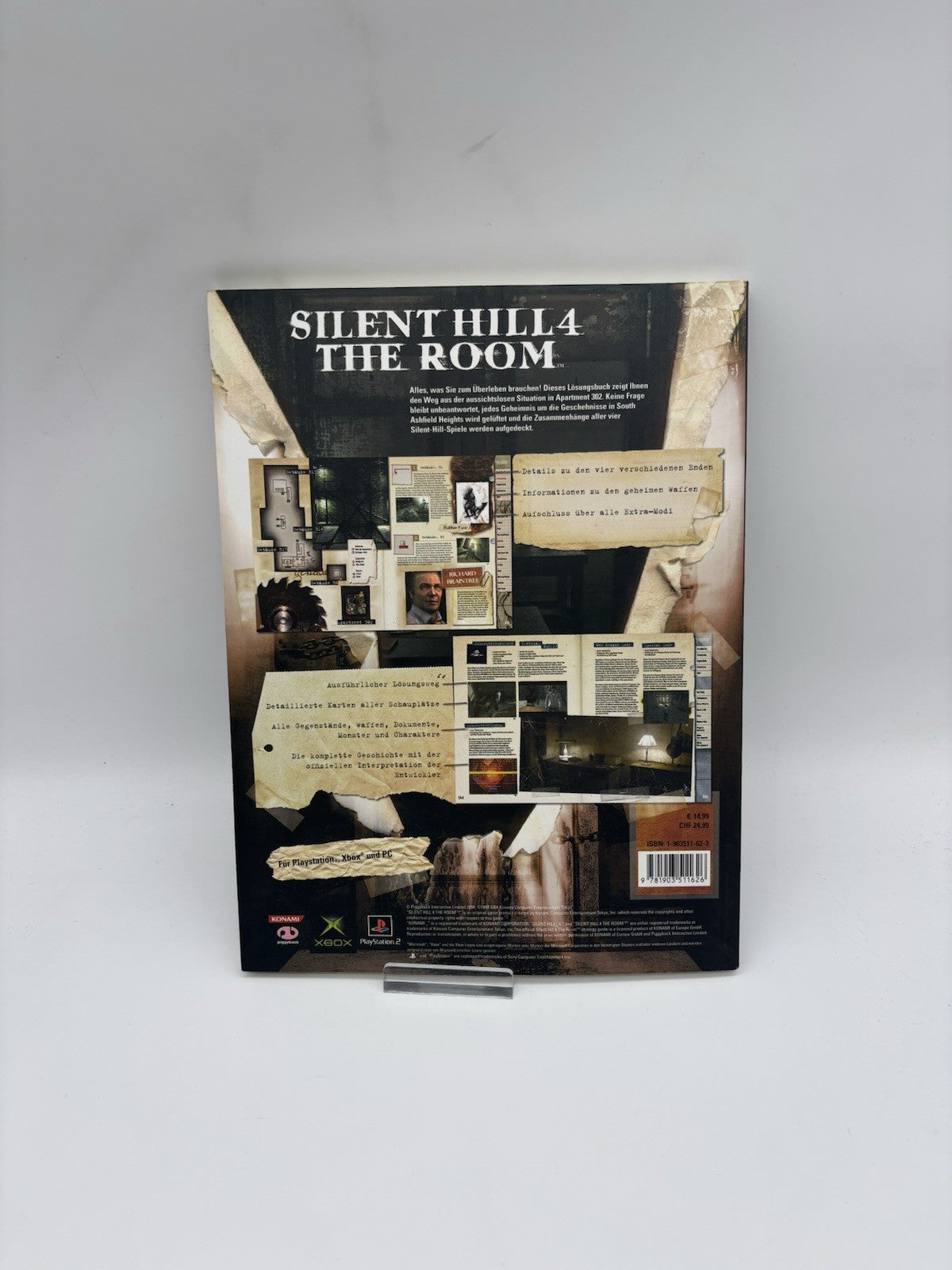 Silent Hill 4 The Room Das Offizielle Lösungsbuch Sony PlayStation 2 PS2 Xbox PC