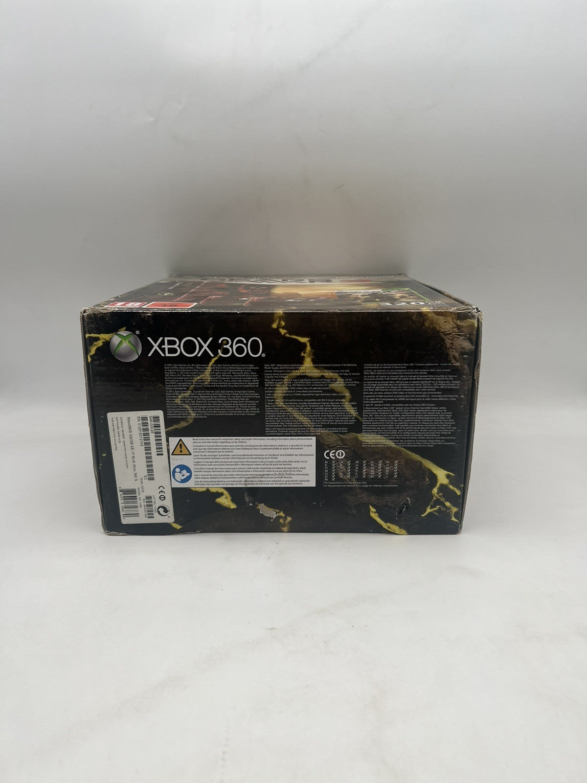 Microsoft Xbox 360 Gears of War 3 Limited Edition Slim Konsole - OVP - Rot