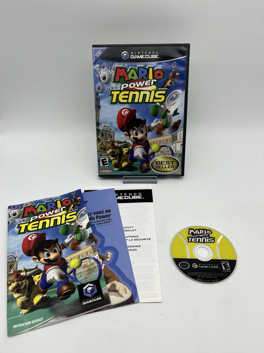 Mario Power Tennis - Nintendo Gamecube Spiel - NTSC-U/C
