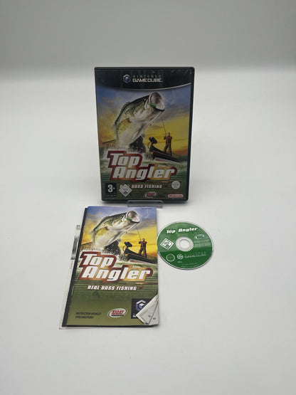 Top Angler - Real Bass Fishing - Nintendo Gamecube - OVP + Anleitung