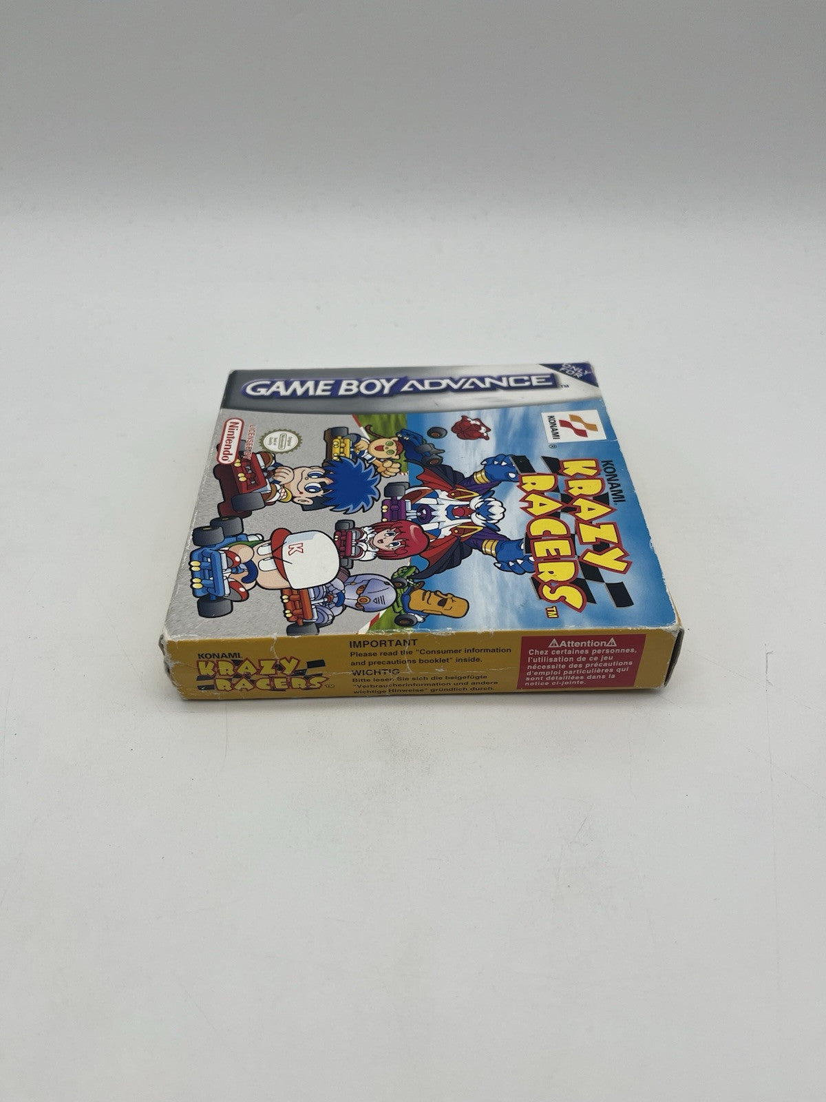 Konami Krazy Racers - Nintendo GameBoy Advance - OVP + Anleitung - GBA