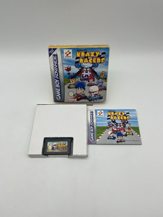 Konami Krazy Racers - Nintendo GameBoy Advance - OVP + Anleitung - GBA