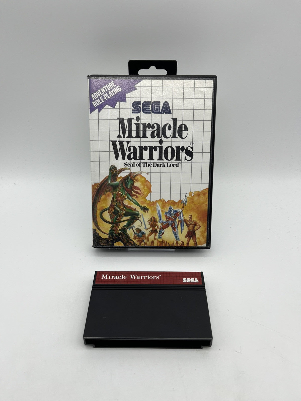 Miracle Warriors - Seal of The Dark Lord - Sega Master System