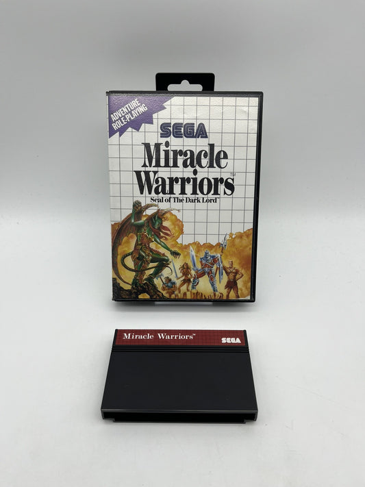 Miracle Warriors - Seal of The Dark Lord - Sega Master System