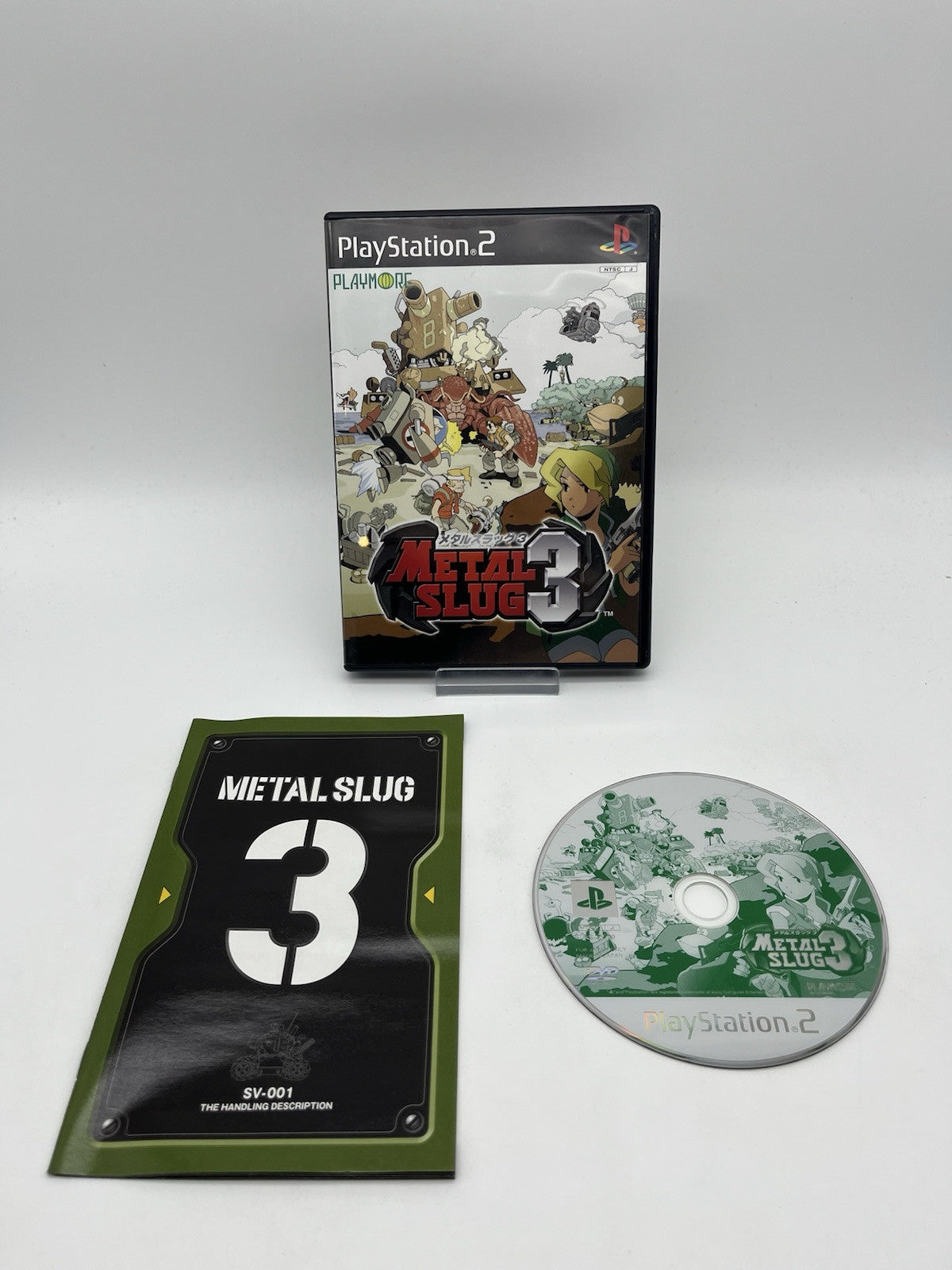 Metal Slug 3 - Sony PlayStation 2 - PS2  - NTSC-J - OVP + Anleitung